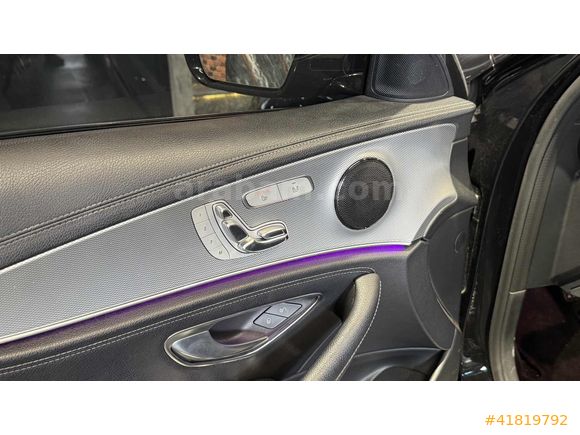 2018 MERCEDES E180 AMG-CAM TAVAN-İÇ DIŞ SİYAH-ÖZEL PLAKA