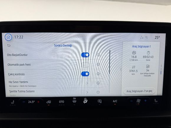 otomobil Ford Transit Custom Van 2.0 EcoBlue Upgrade 320 S Deluxe Otomatik