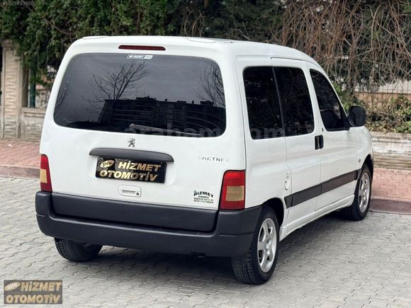 2004 MODEL PARTNER 1.9 D ÇİFT SÜRGÜ TEK BAGAJ ORJİNAL KLİMALI