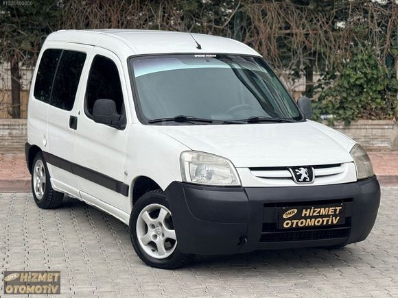 2004 MODEL PARTNER 1.9 D ÇİFT SÜRGÜ TEK BAGAJ ORJİNAL KLİMALI