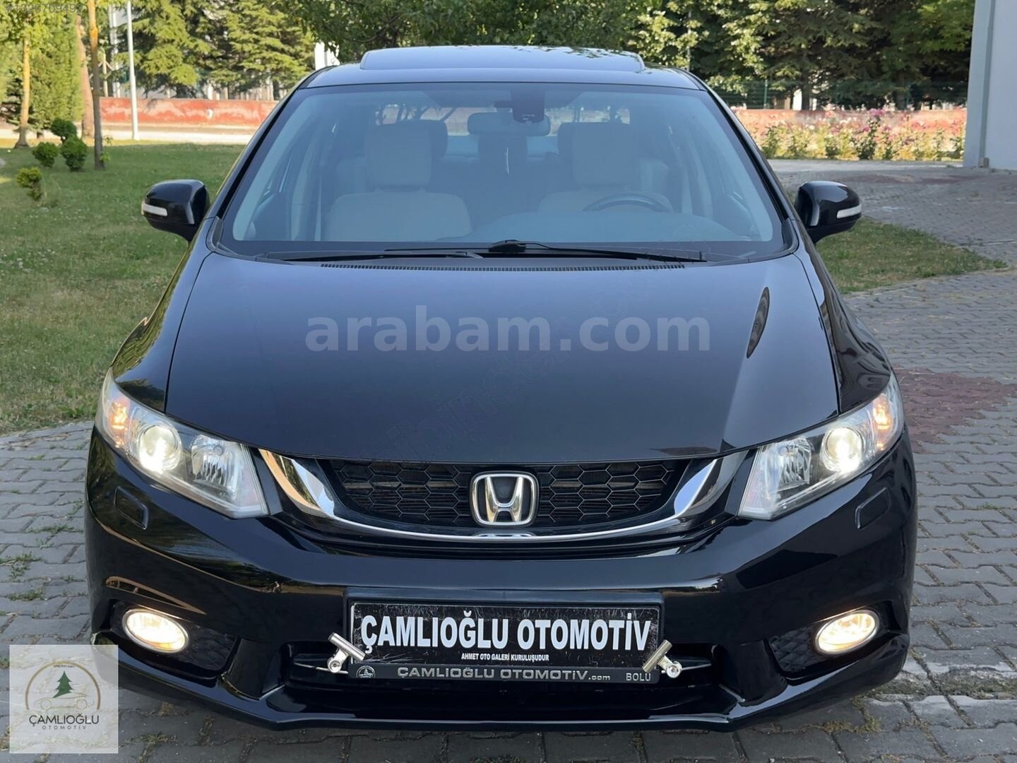 Galeriden Honda Civic 1.6i VTEC Eco Elegance 2014 Model Bolu 184.000 km Siyah 2