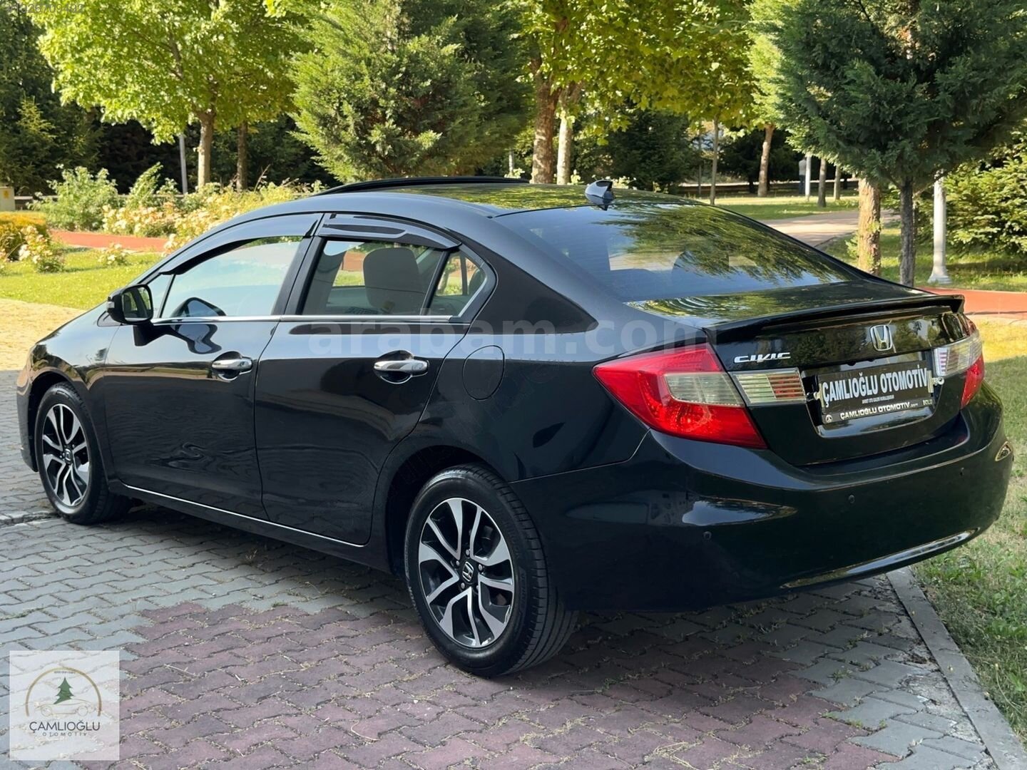 Galeriden Honda Civic 1.6i VTEC Eco Elegance 2014 Model Bolu 184.000 km Siyah 5