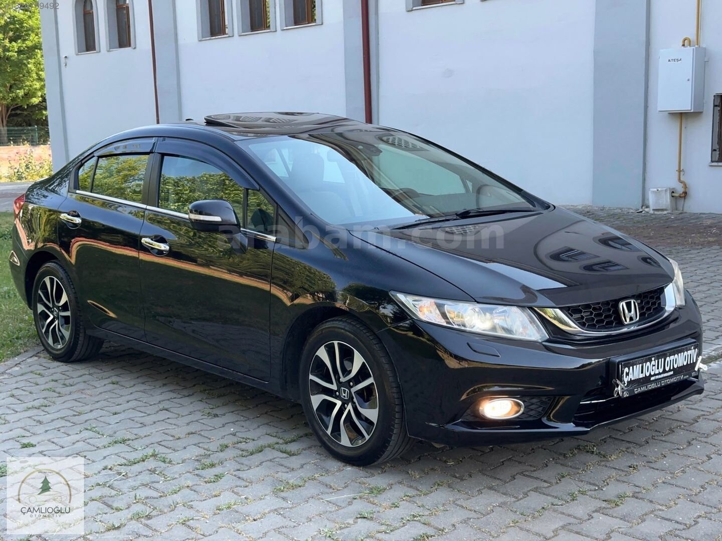 Galeriden Honda Civic 1.6i VTEC Eco Elegance 2014 Model Bolu 184.000 km Siyah 1