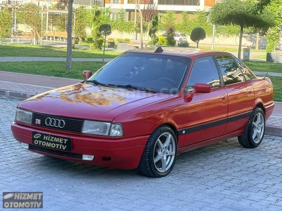 91 MODEL EMSALSİZ TEMİZLİKTE AUDİ 80 KOMPLE BAKIMLI SANRUFLU