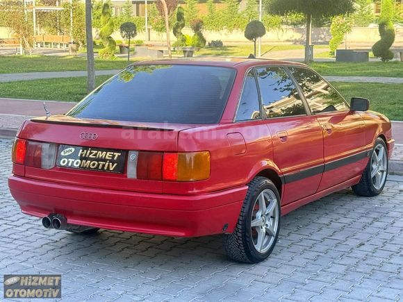91 MODEL EMSALSİZ TEMİZLİKTE AUDİ 80 KOMPLE BAKIMLI SANRUFLU