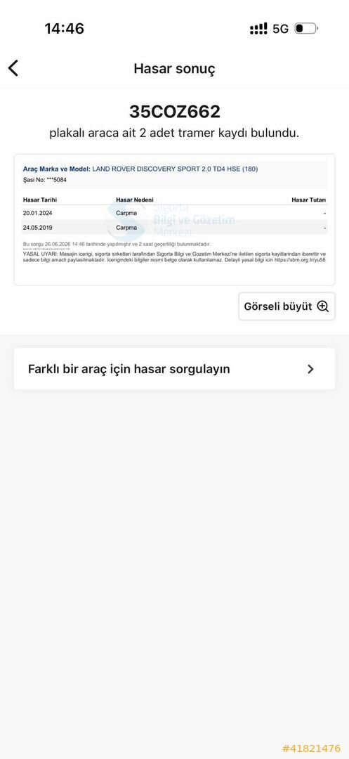 Galeriden Land Rover Discovery Sport 2.0 TD4 HSE 2017 Model İzmir 186.000 km Siyah 2