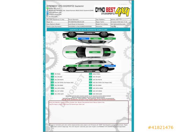 180 BG LİK ORJİNAL FULLL