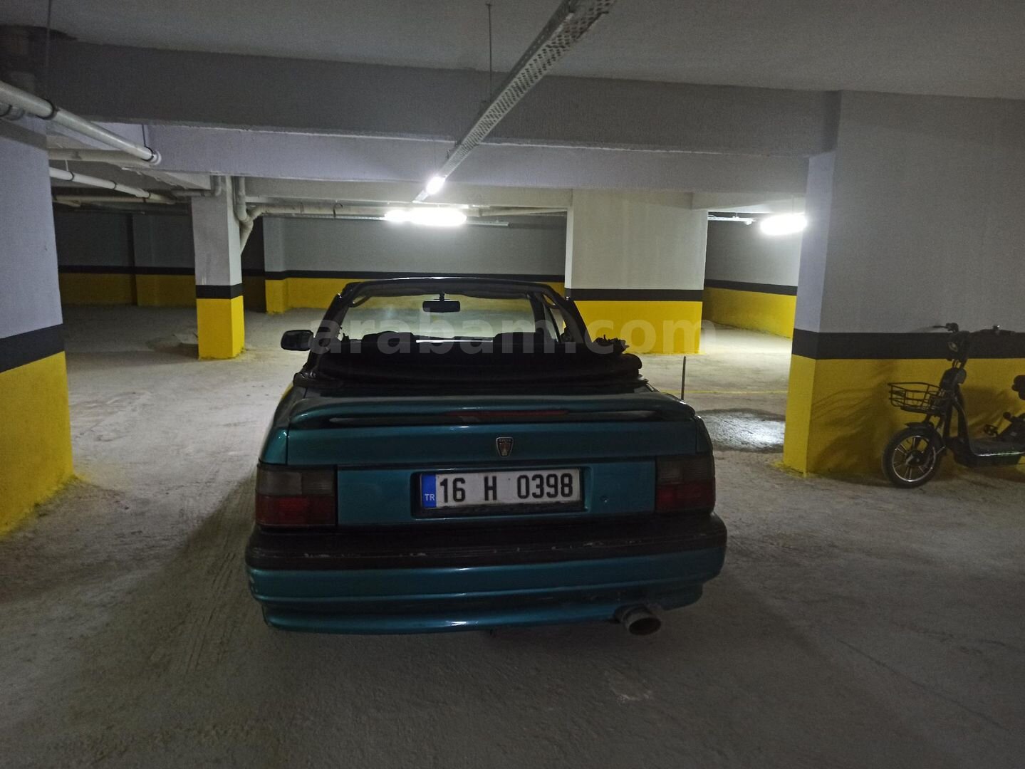Sahibinden Rover 216 Cabrio 1998 Model İstanbul 333.500 km Mavi 2