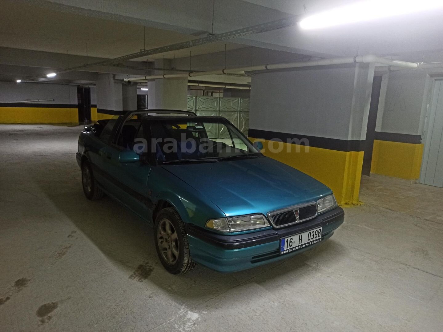 Sahibinden Rover 216 Cabrio 1998 Model İstanbul 333.500 km Mavi 3