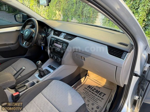 MASRAFSIZ 2014 MODEL SKODA OCTAVİA 1.6TDİ OPTİMAL SERVİS BAKIMLI