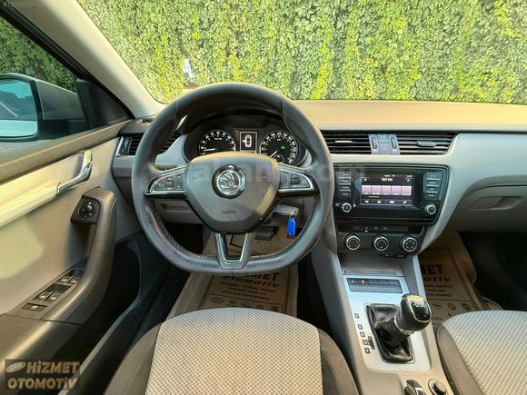 MASRAFSIZ 2014 MODEL SKODA OCTAVİA 1.6TDİ OPTİMAL SERVİS BAKIMLI