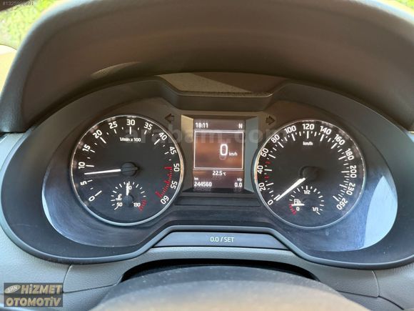 MASRAFSIZ 2014 MODEL SKODA OCTAVİA 1.6TDİ OPTİMAL SERVİS BAKIMLI