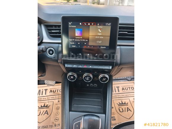 ÜMİT AUTO/2023/HİBRİT/CAPTUR/İCON/K.KARTI/