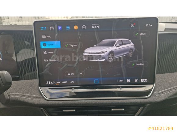2025 VW PASSAT VARIANT 1.5 eHYBRID IMPRESSION 204 BG HATASIZ