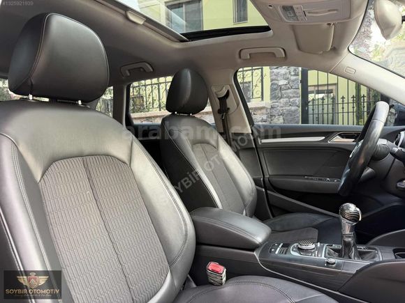 AUDİ A3 SPORTBACK 1.6 TDİ AMBİENTE CAM TAVAN DERİ KOLTUK