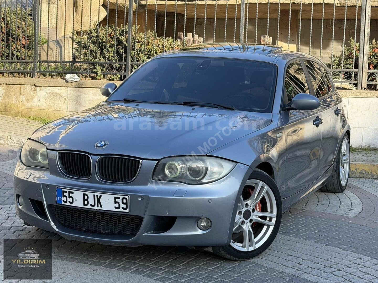 Galeriden BMW 1 Serisi 120d 2005 Model İstanbul 340.000 km Mavi 6