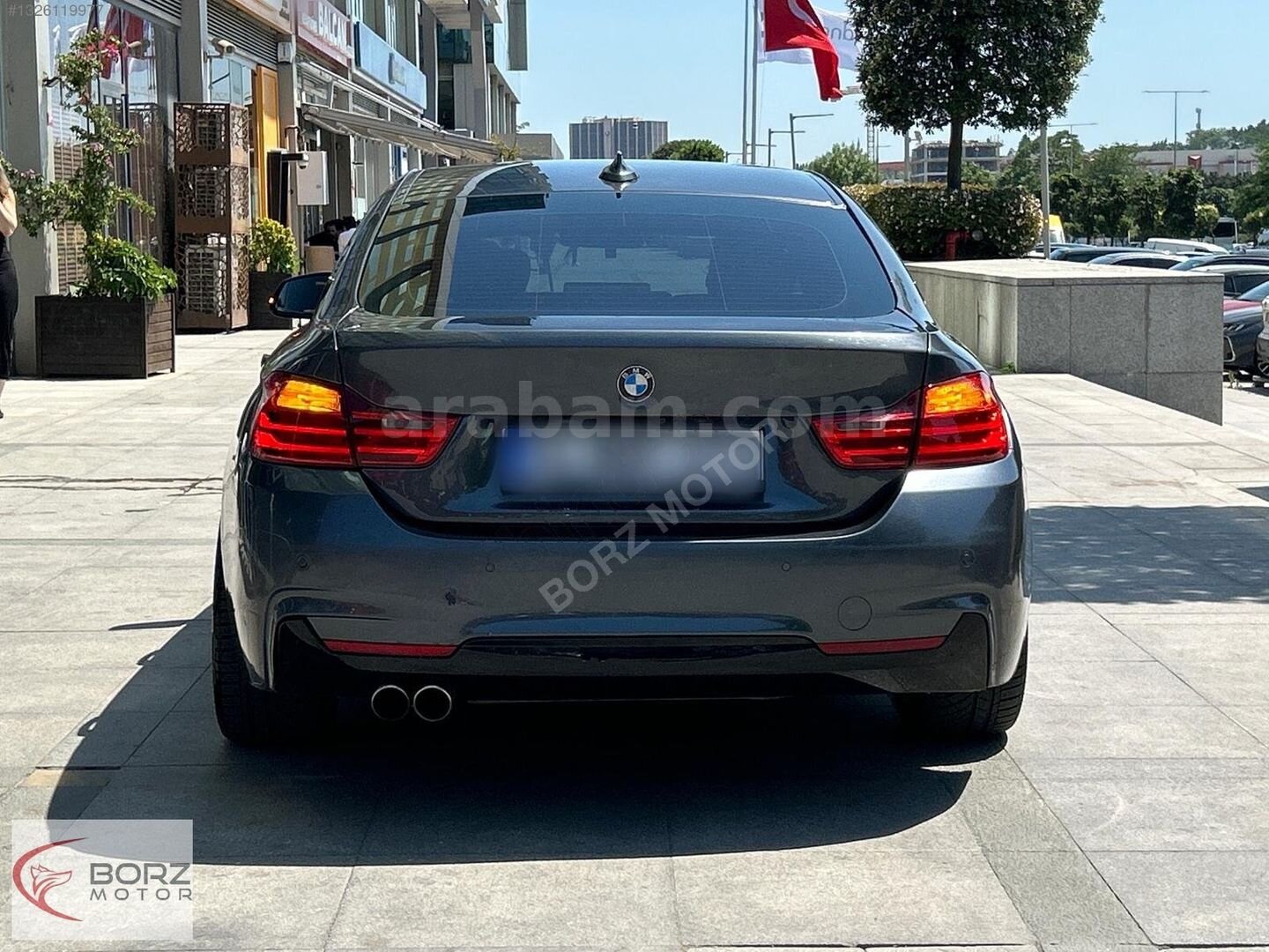 Galeriden BMW 4 Serisi 418i Gran Coupe M Sport 2016 Model İstanbul 175.000 km Füme 7