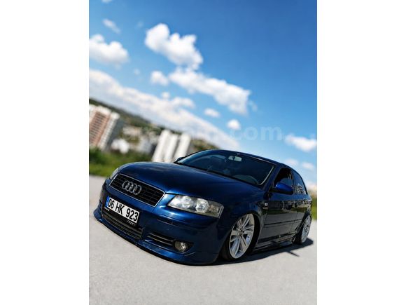 Sahibinden Audi A3 Sportback 1.6 Ambition 2004 Model  400.000 km Mavi