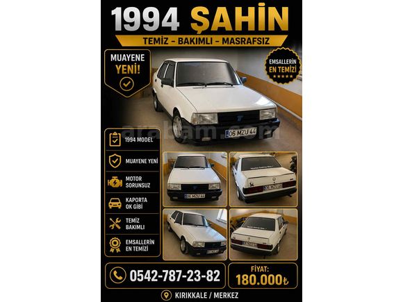 Sahibinden Tofaş Şahin 1.6 1994 Model 