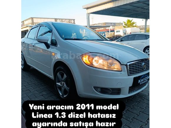 Galeriden Fiat Linea 1.3 Multijet Active Plus 2011 Model Mersin