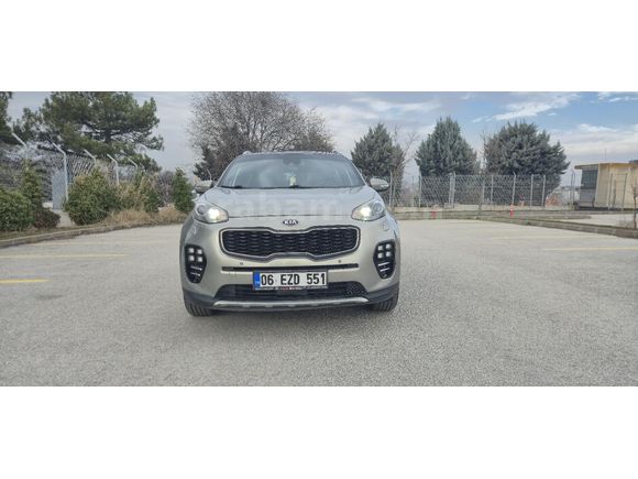 Sahibinden Kia Sportage 1.6 T-GDI GT-Line Prestige 2016 Model  214.000 km Gri (titanyum)