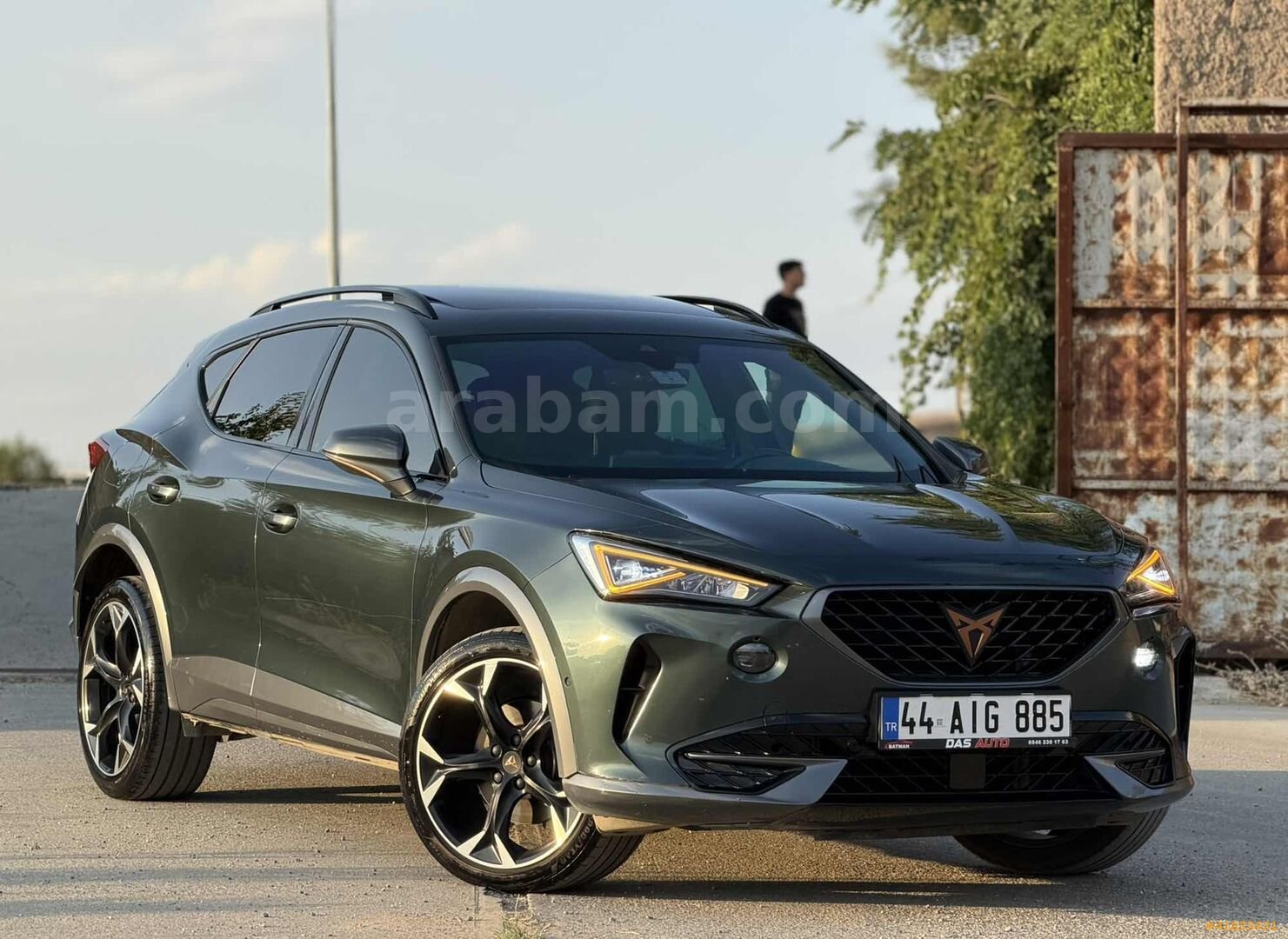 Galeriden Cupra Formentor 1.5 TSI 2022 Model Batman 107.000 km Yeşil 3