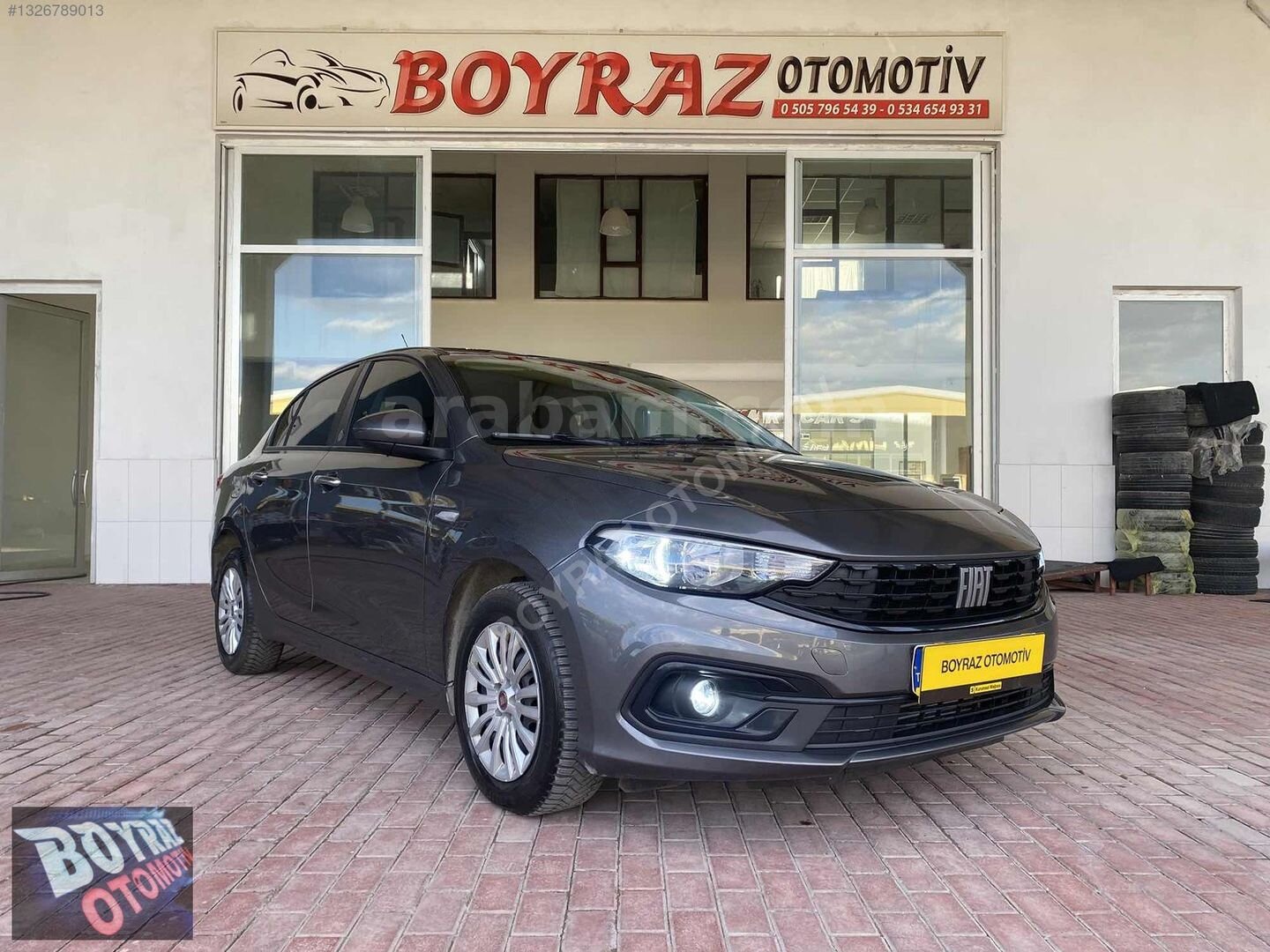 Galeriden Fiat Egea 1.6 Multijet Easy 2023 Model Malatya 69.000 km Gri 1