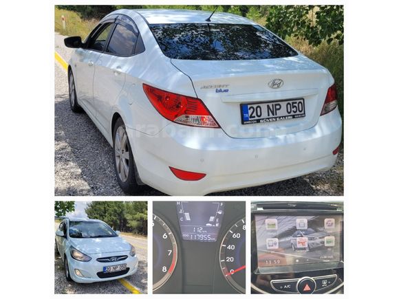 sahibinden 118.000 kmde accent blue