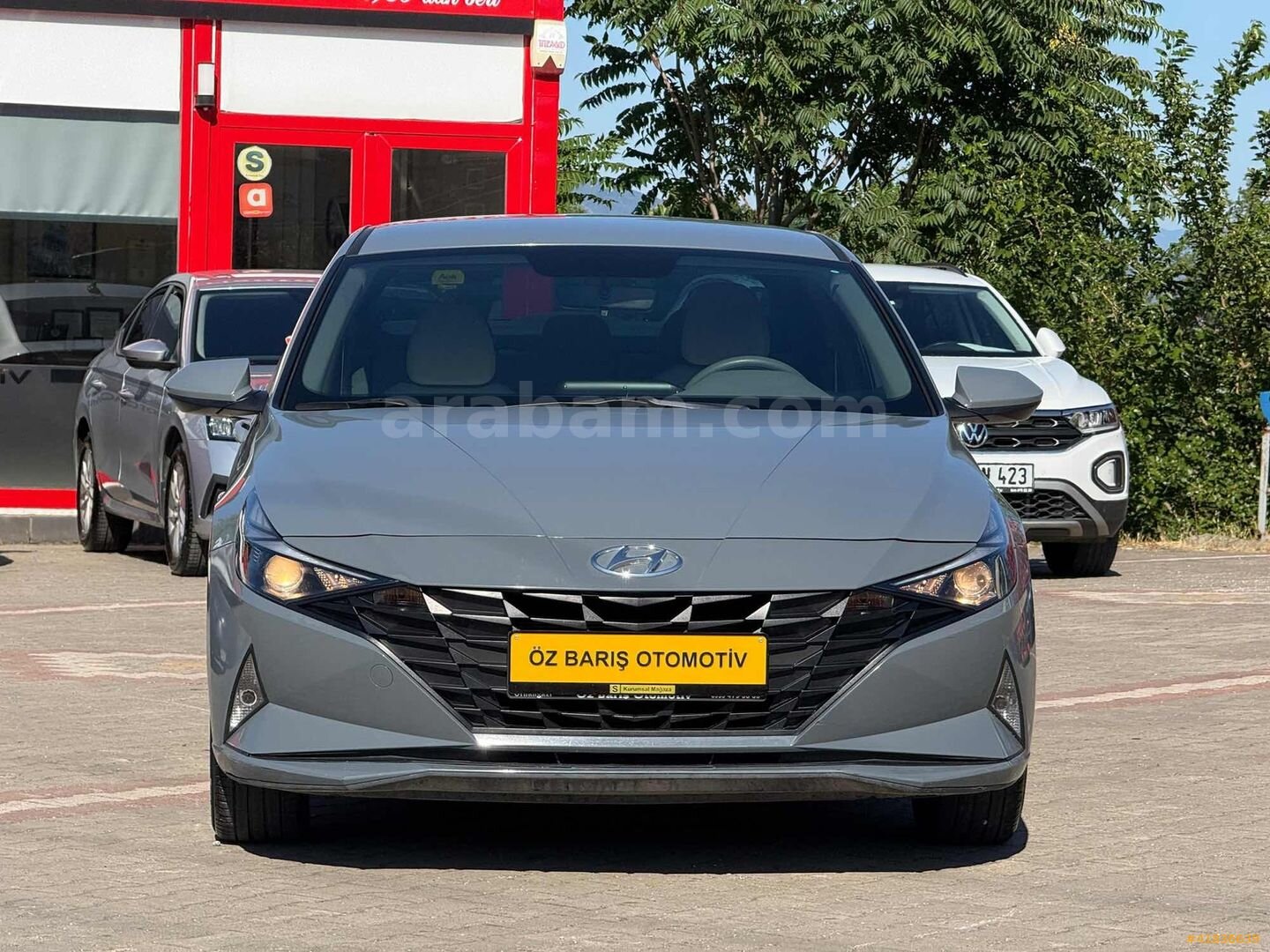 Galeriden Hyundai Elantra 1.6 MPI Style Comfort 2021 Model Bursa 63.000 km Füme 2