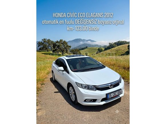 Sahibinden Honda Civic 1.6i VTEC Eco Elegance 2012 Model