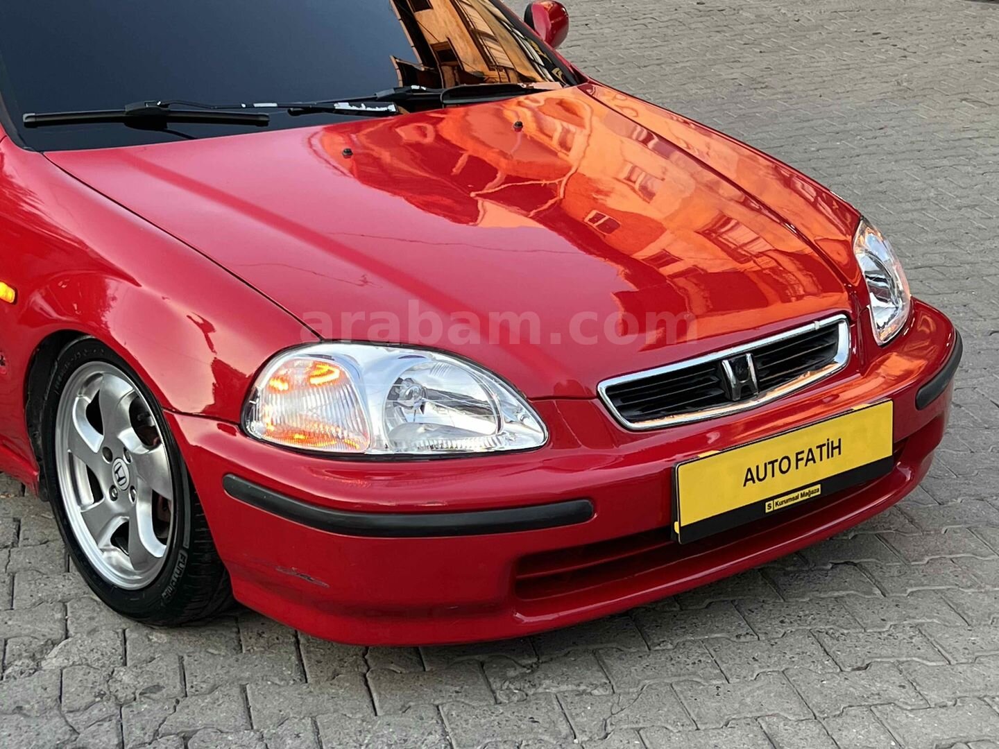 Galeriden Honda Civic 1.4 i S 1998 Model Zonguldak 315.000 km Kırmızı 4
