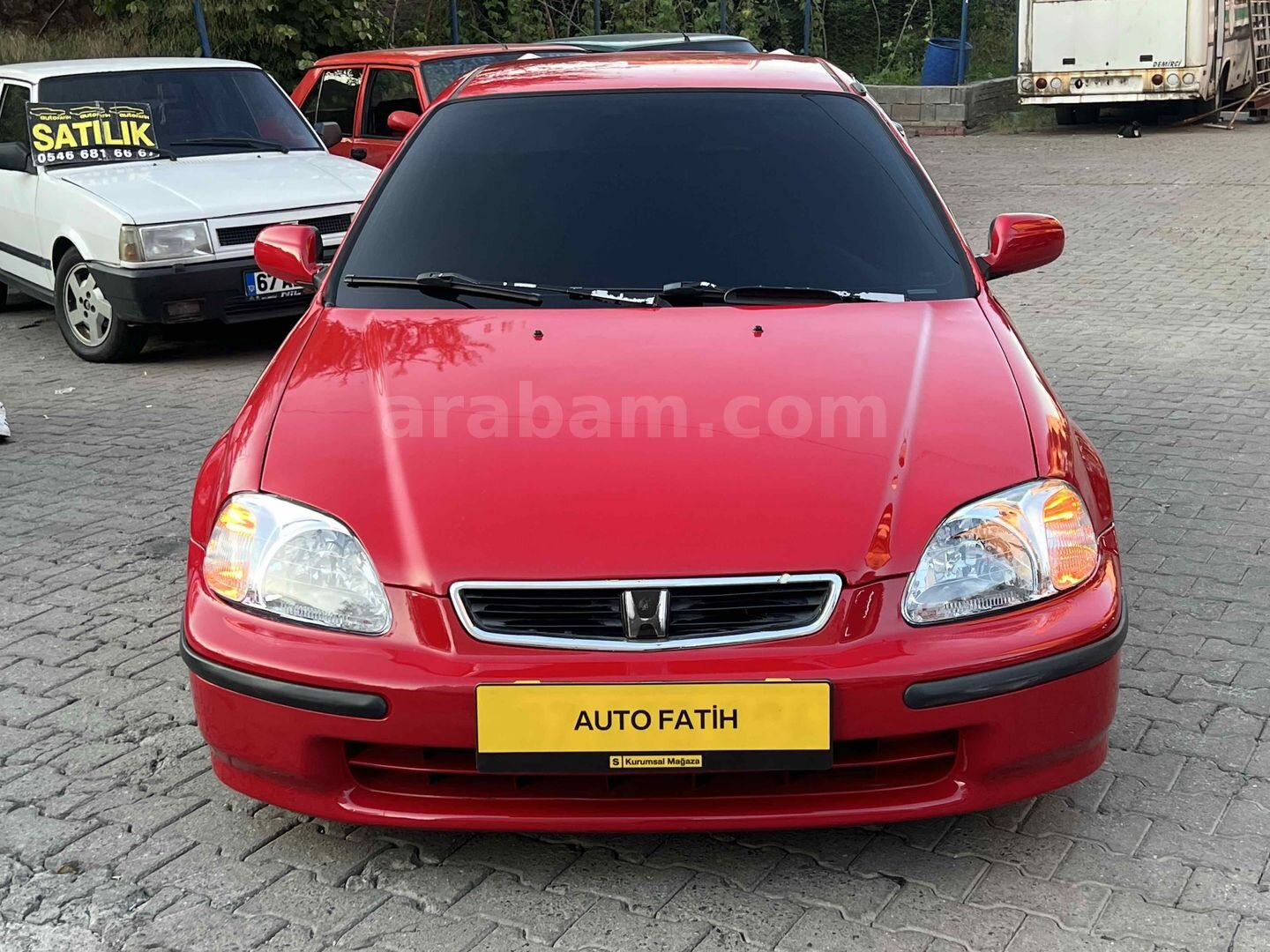 Galeriden Honda Civic 1.4 i S 1998 Model Zonguldak 315.000 km Kırmızı 5