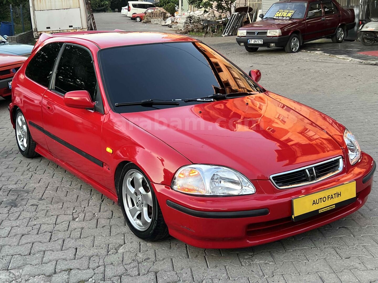 Galeriden Honda Civic 1.4 i S 1998 Model Zonguldak 315.000 km Kırmızı 2