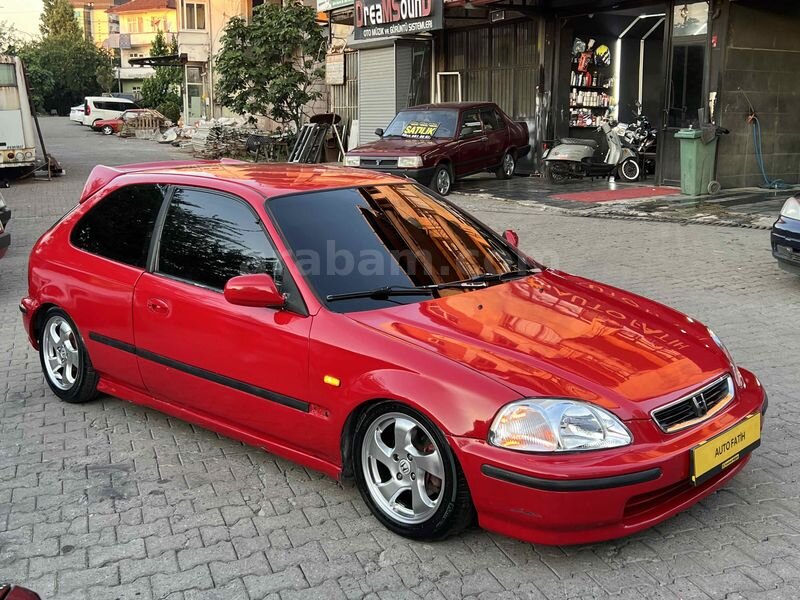 Galeriden Honda Civic 1.4 i S 1998 Model Zonguldak 315.000 km Kırmızı