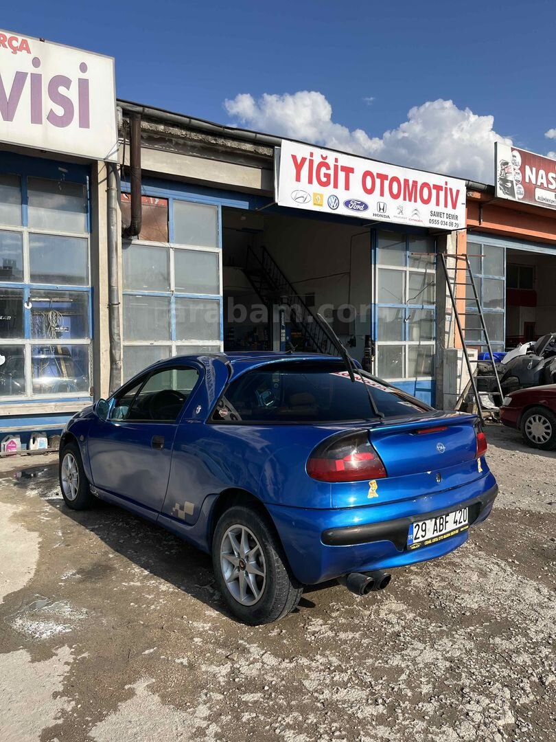 Sahibinden Opel Tigra 1.6 1998 Model Gümüşhane 350.000 km Mavi (metalik) 3