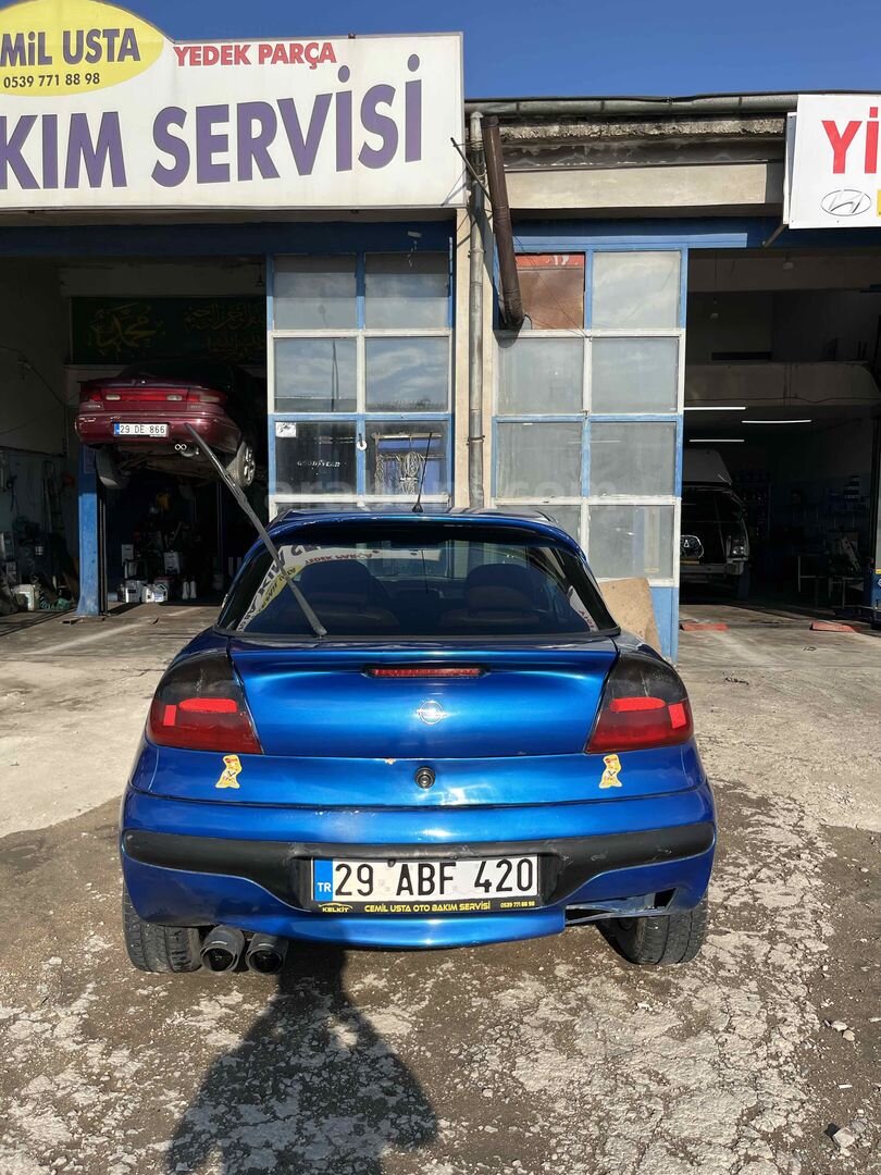Sahibinden Opel Tigra 1.6 1998 Model Gümüşhane 350.000 km Mavi (metalik) 4