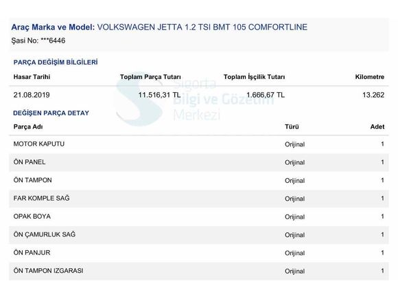 44  BİN KM İLK SAHİBİNDEN COMFORTLİNE