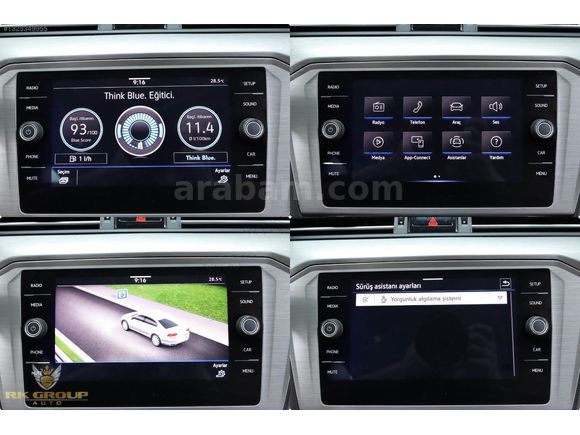 2020 MODEL PASSAT 1.5 TSİ ACT İMPRESSİON DSG 150 HP 116 BİN KM