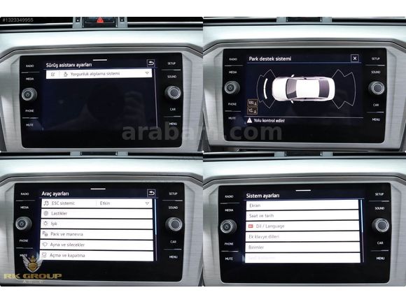 2020 MODEL PASSAT 1.5 TSİ ACT İMPRESSİON DSG 150 HP 116 BİN KM