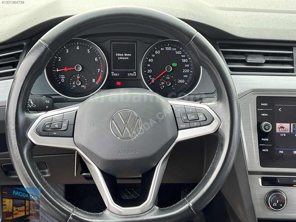 VOLKSWAGEN PASSAT/ YENİ LOGO / 2021 MODEL / 35 BİN KM /
