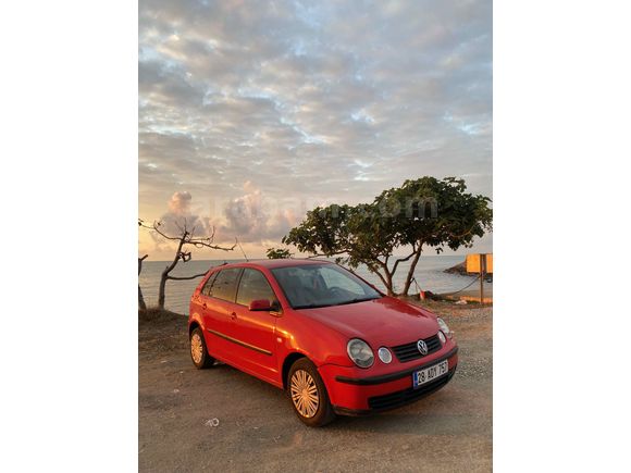 Sahibinden Volkswagen Polo 1.4 TDi Basicline 2004 Model  370.000 km kırmızı