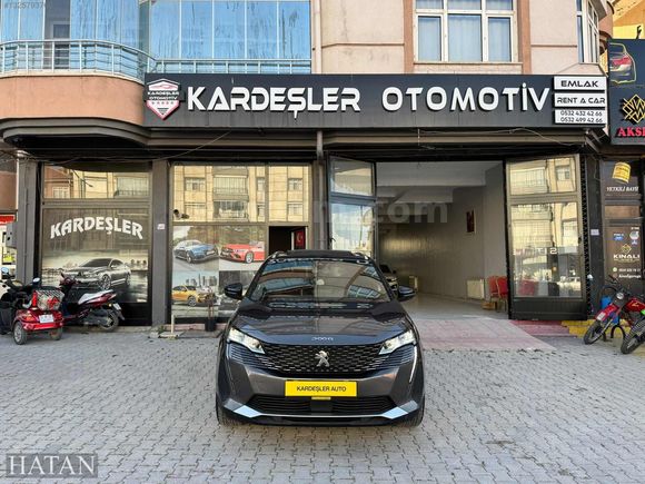 BOYASIZ TRAMERSİZ 3008 DİZEL EAT8 E-TOGGLE+CAM TAVAN+ELK. BAGAJ