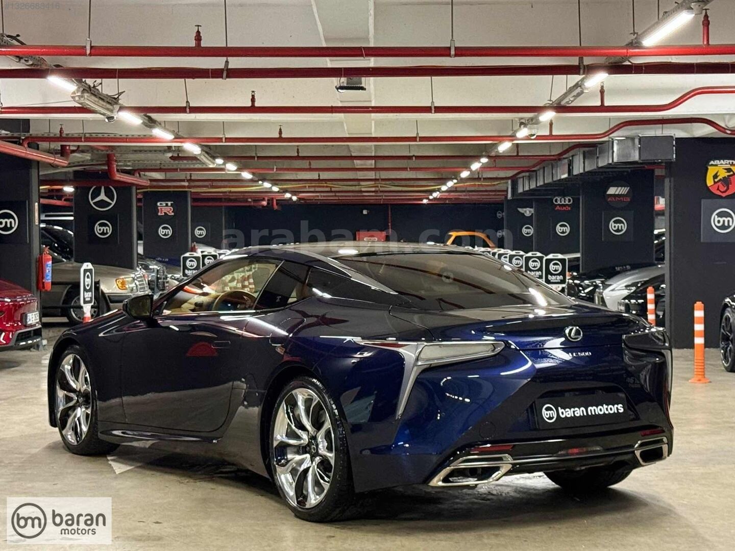 Galeriden Lexus LC 500 Exclusive 2023 Model İstanbul 6.100 km Lacivert 4