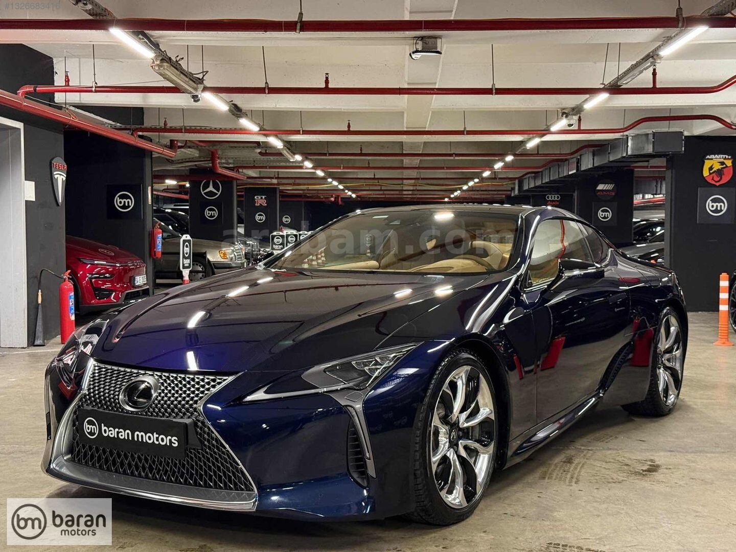 Galeriden Lexus LC 500 Exclusive 2023 Model İstanbul 6.100 km Lacivert 3