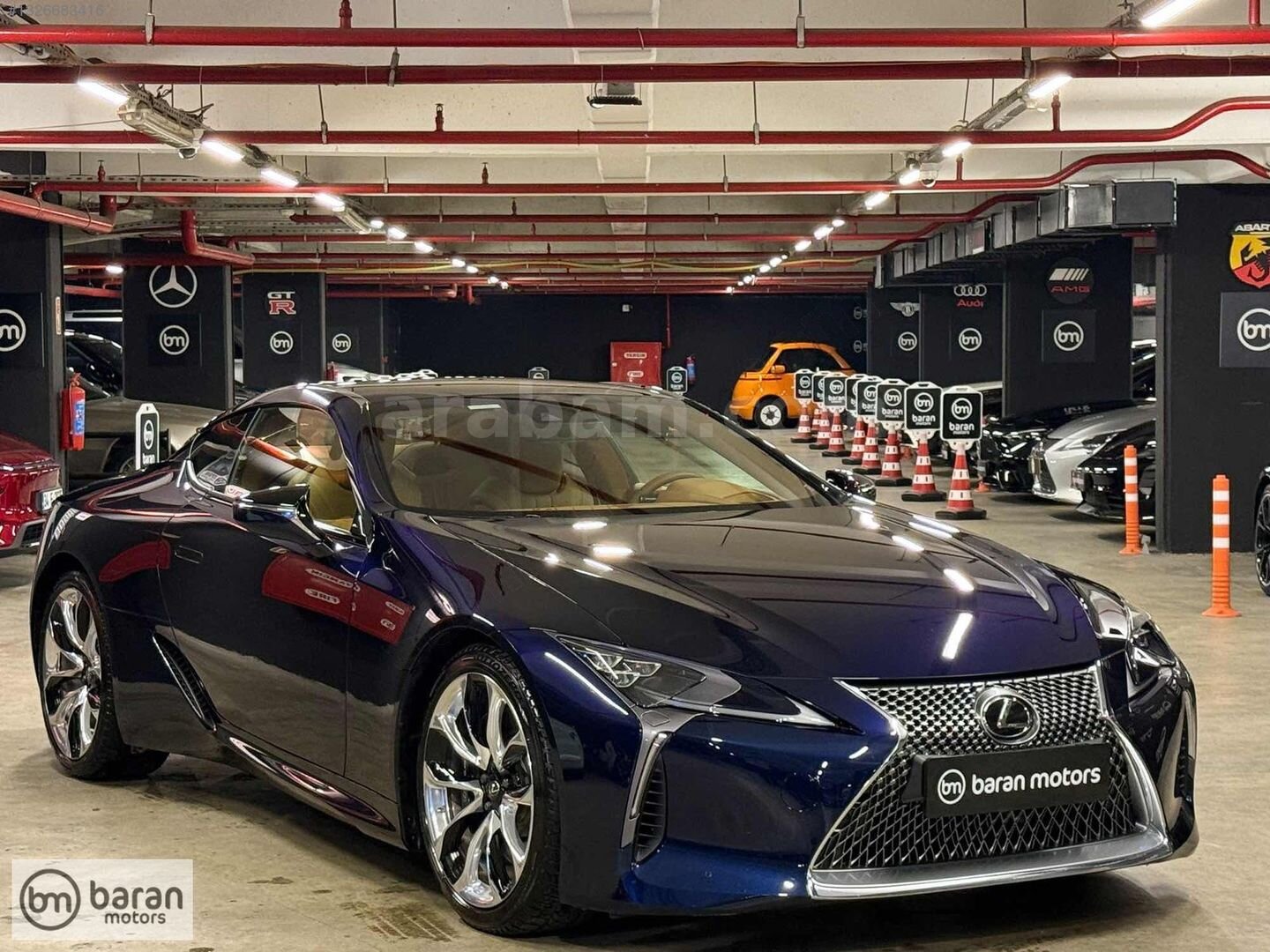 Galeriden Lexus LC 500 Exclusive 2023 Model İstanbul 6.100 km Lacivert 2