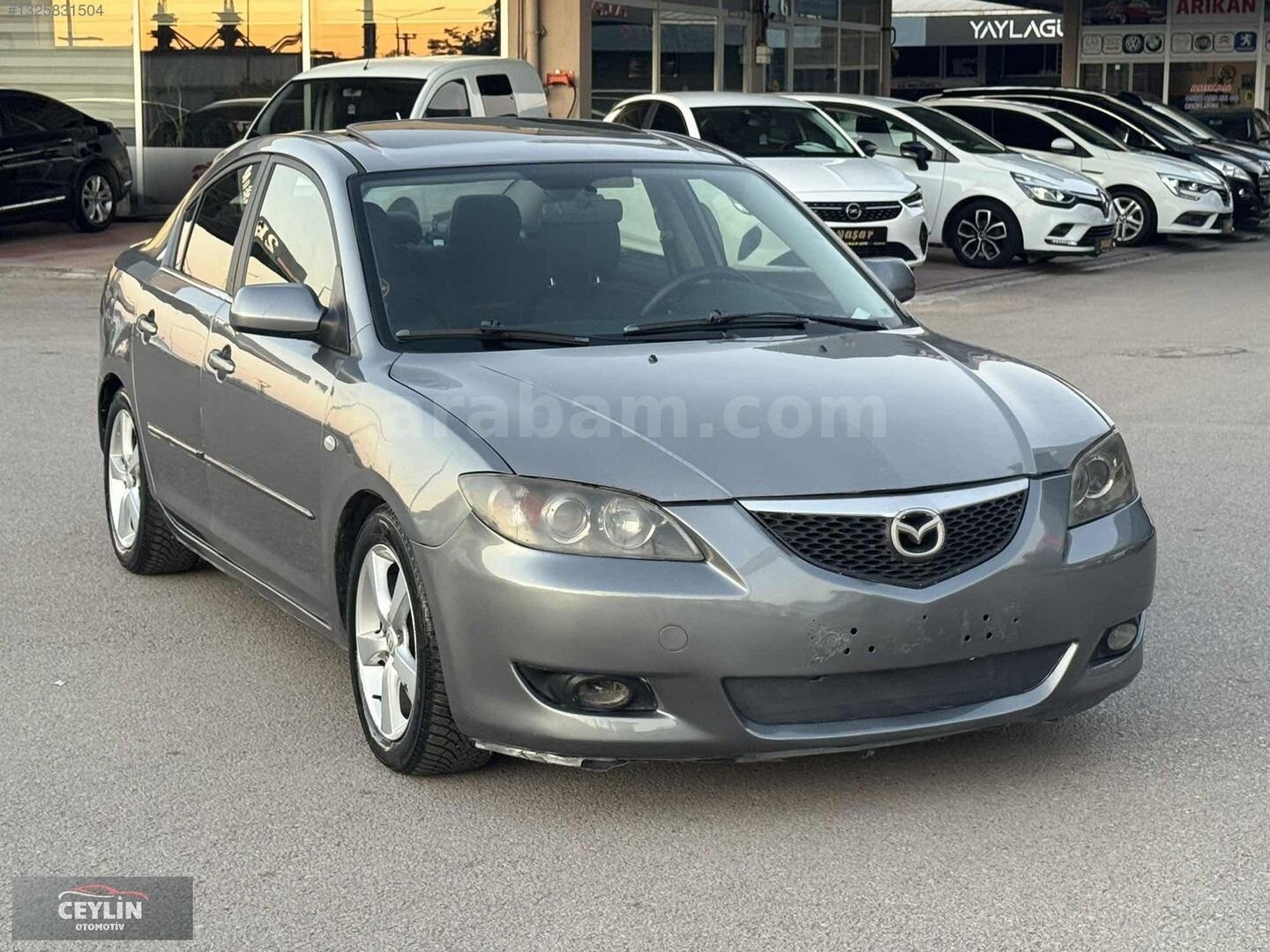 Galeriden Mazda 3 1.6 Dynamic 2005 Model Kocaeli 380.000 km Füme 5