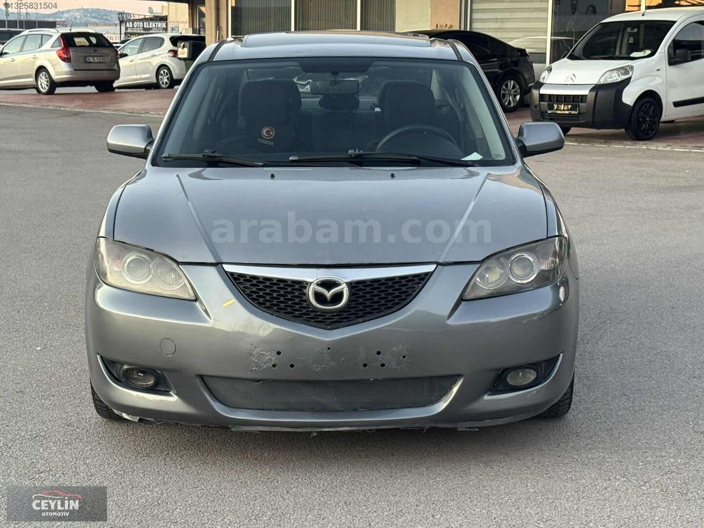 Galeriden Mazda 3 1.6 Dynamic 2005 Model Kocaeli 380.000 km Füme 3
