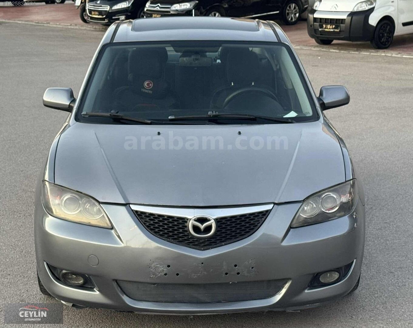 Galeriden Mazda 3 1.6 Dynamic 2005 Model Kocaeli 380.000 km Füme 4