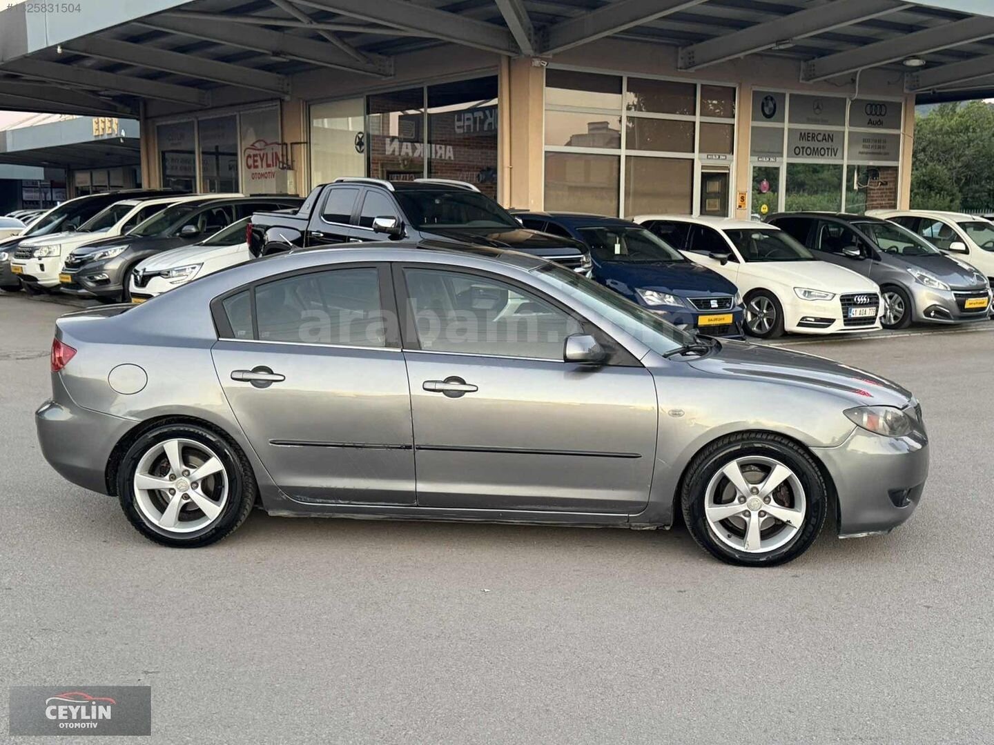 Galeriden Mazda 3 1.6 Dynamic 2005 Model Kocaeli 380.000 km Füme 7