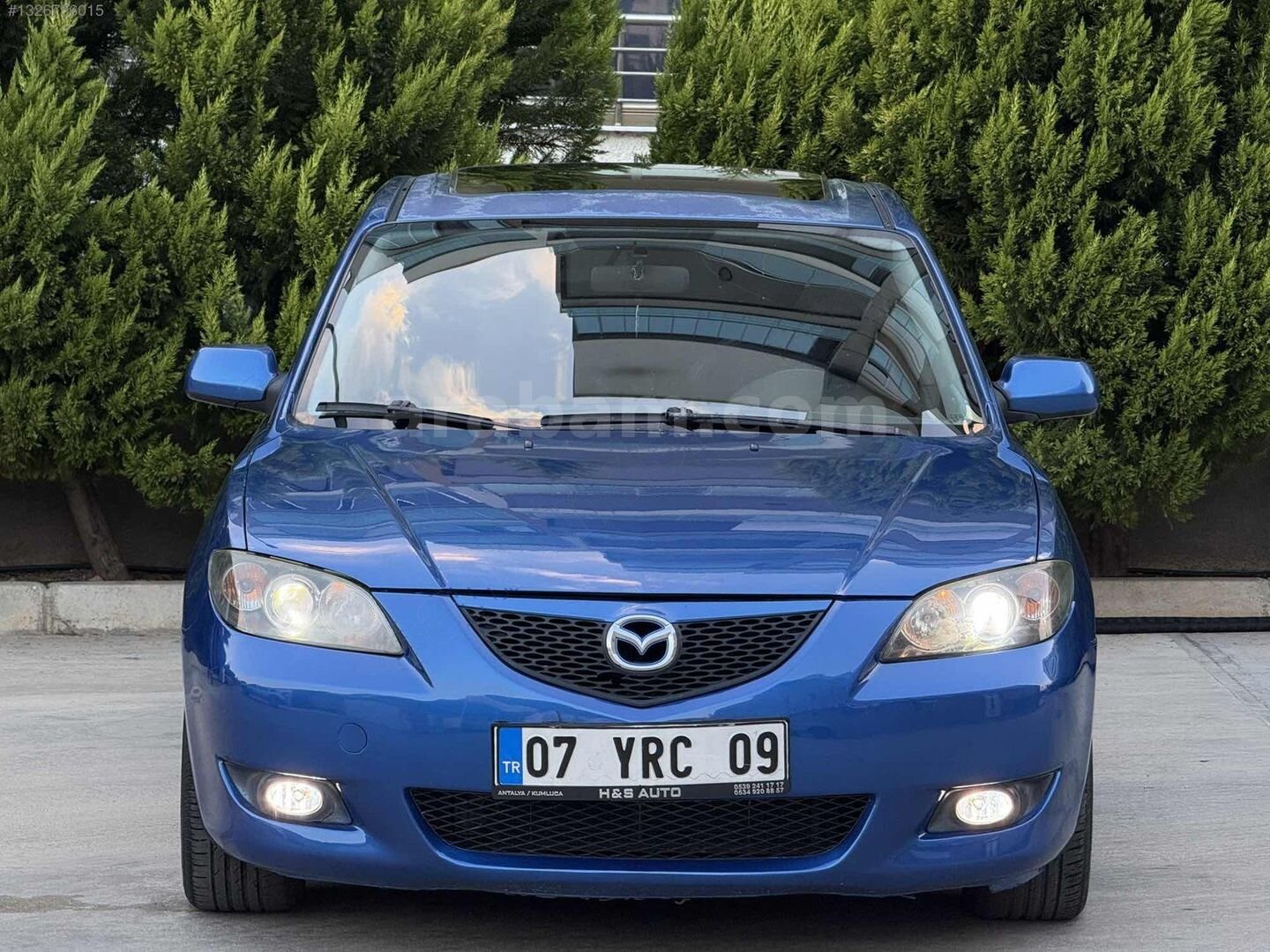 Galeriden Mazda 3 1.6 Dynamic 2004 Model Antalya 376.000 km Mavi 3